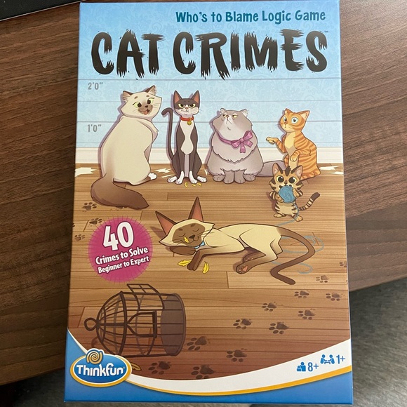 Cat Crimes Game!  40 crimes to solve!  Smoke free home. - Picture 3 of 5